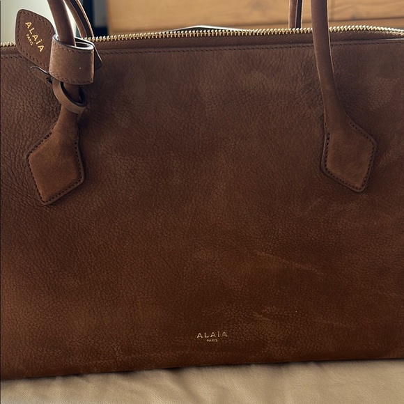 LE TECKEL TOTE BAG IN NUBUK CALFSKIN - Picture 13 of 15
